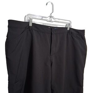 Dickies Cooling Relaxed Fit Temp IQ‎ Shorts Womens size 24 Black Side Pocket